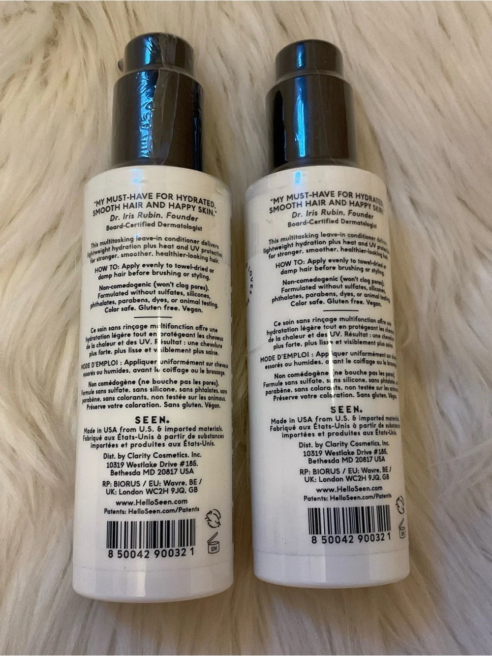 SEEN Leave-In Conditioner - New x2